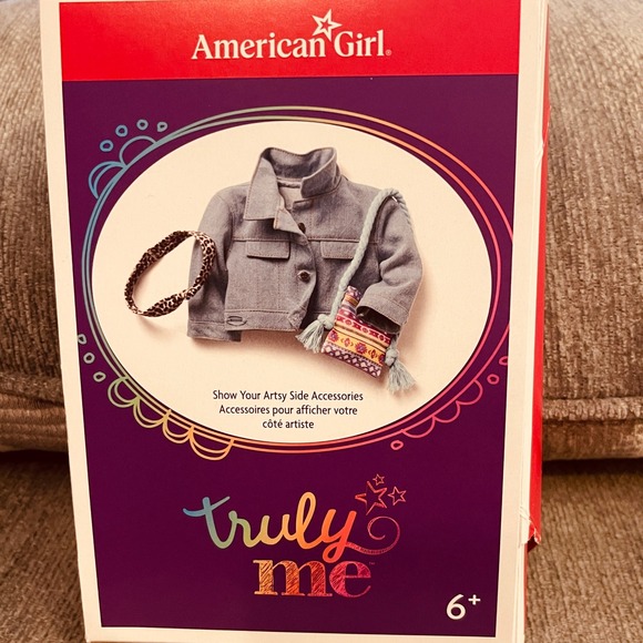 American Girl Truly Me Show Your Artsy Side Accessories Set Made for 18" Dolls - Picture 2 of 8